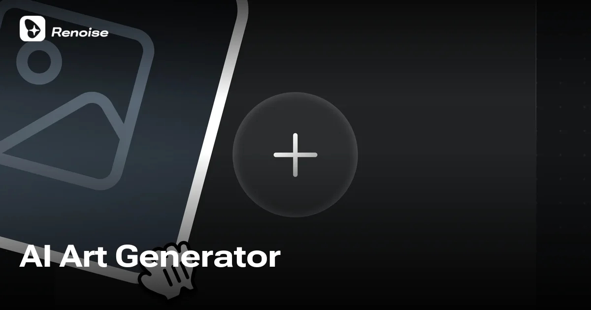 Generador de Arte con IA — Crea Arte Digital desde Texto | Renoise