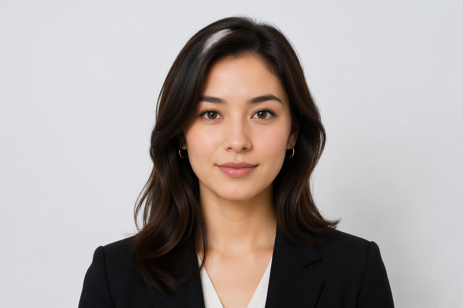 AI-generated neutral fictional face for a placeholder avatar in a UI mockup