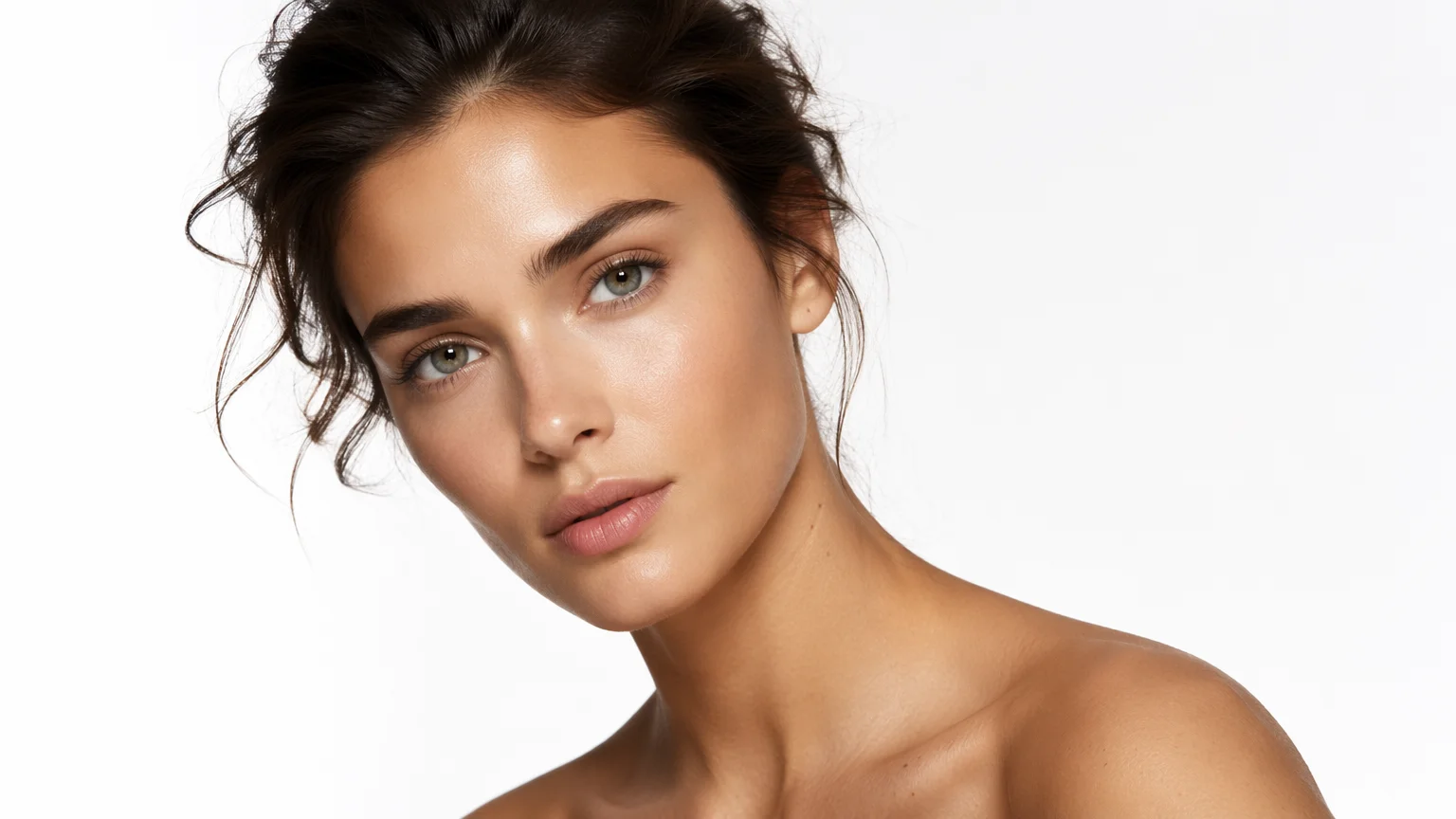 AI-generated high-fashion editorial portrait with sharp detail and professional studio lighting